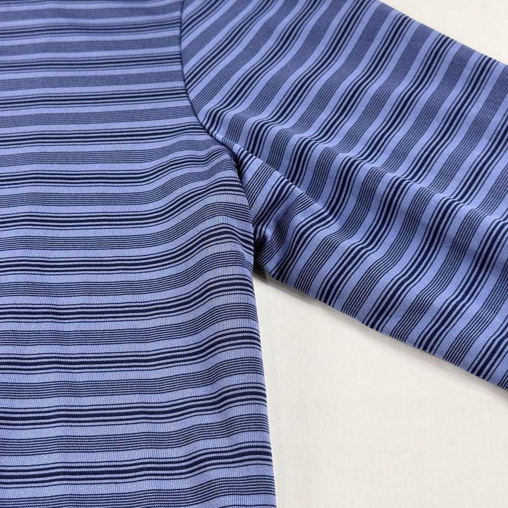Vintage Patagonia Capilene Striped Long Sleeve Shirt Mens M Blue USA Made 1994 - Picture 11 of 13